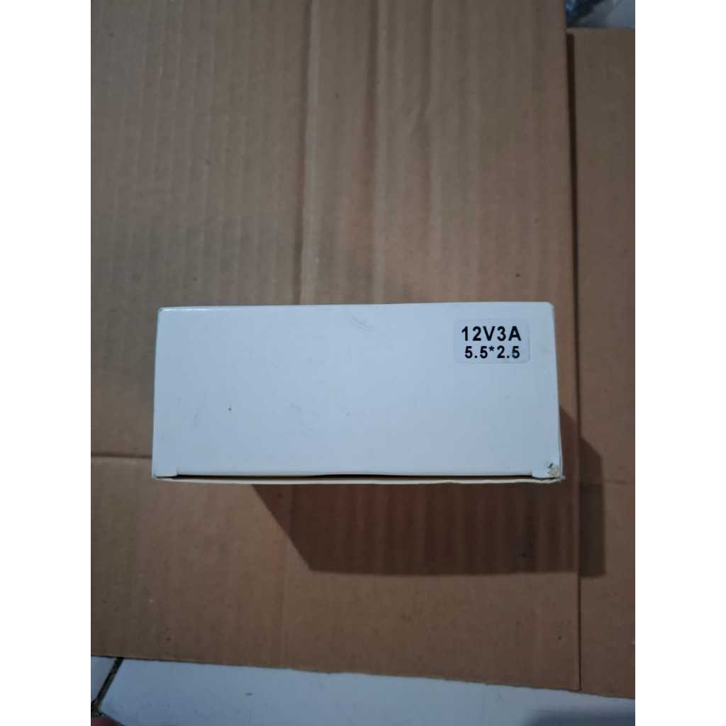 Adaptor Changer Cas Serbaguna CCTV pompa air steam Cuci Motor ac Mobil 12volt 3 Amper Full 5.5*2.5