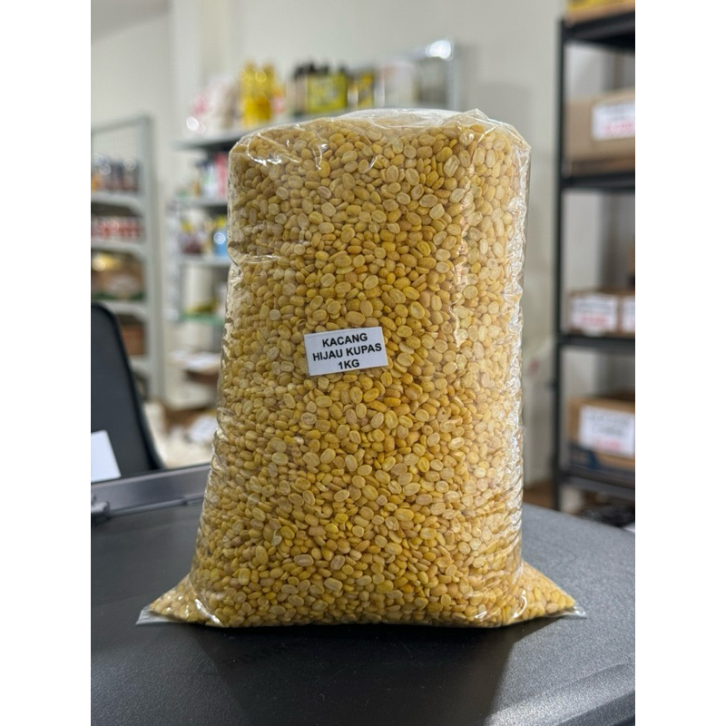 

Kacang hijau kupas 1Kg