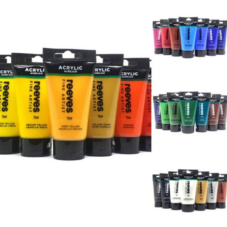 

KODE G46L Cat Akrilik Reeves Acrylic Colour 75 ml Tube