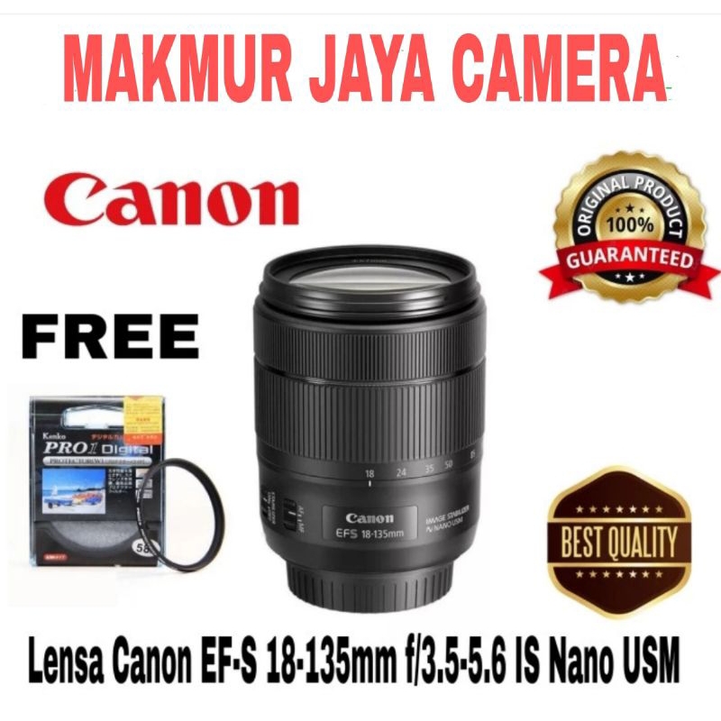 LENSA CANON 18-135MM F3.5-5.6 IS NANO USM