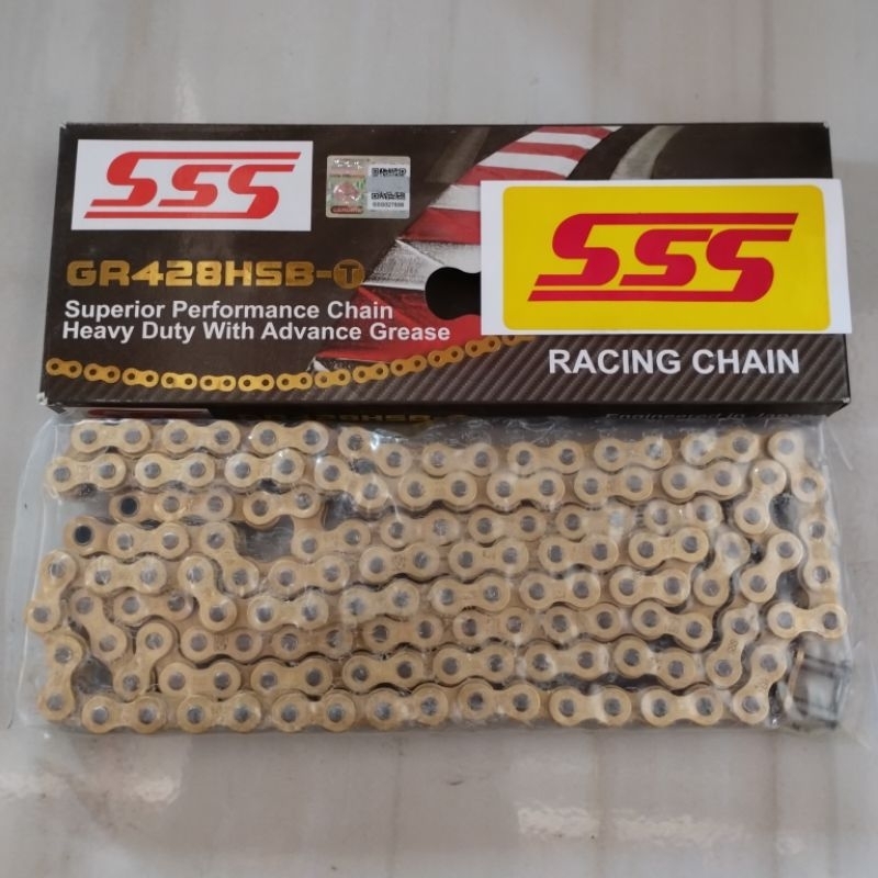 Rantai sss 428hsbt-140L