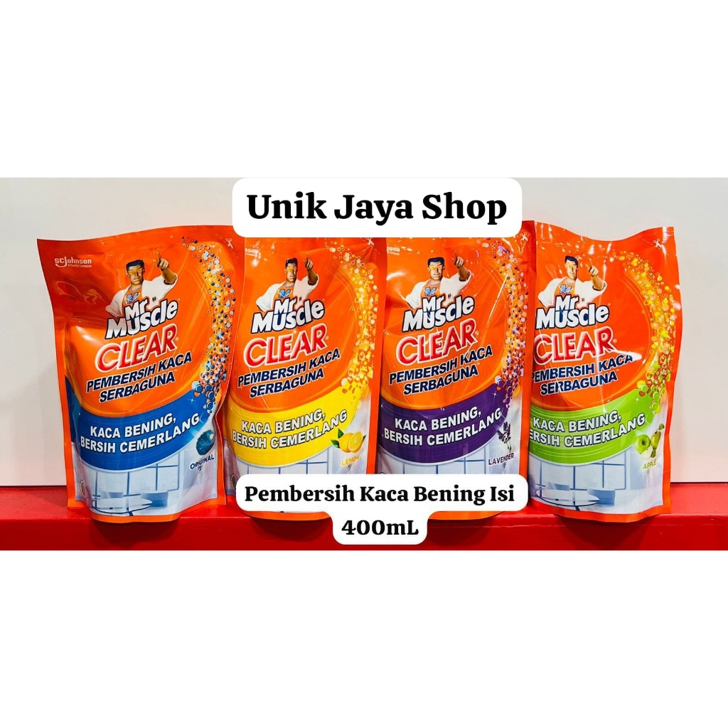 Mr Muscle Clear - Pembersih Kaca