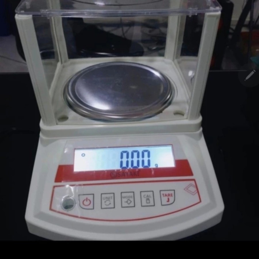 Timbangan emas , lab , analitik