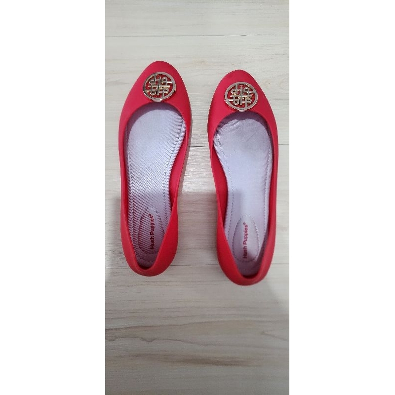 Sepatu Hush Puppies Emilia merah 40