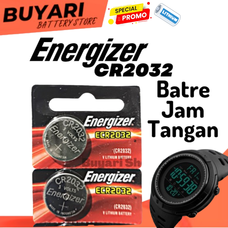 Baterai Batre Batrai Batrei CMOS Energizer CR2032 Laptop PC Baterai Timbangan Digital badan CR2032 C