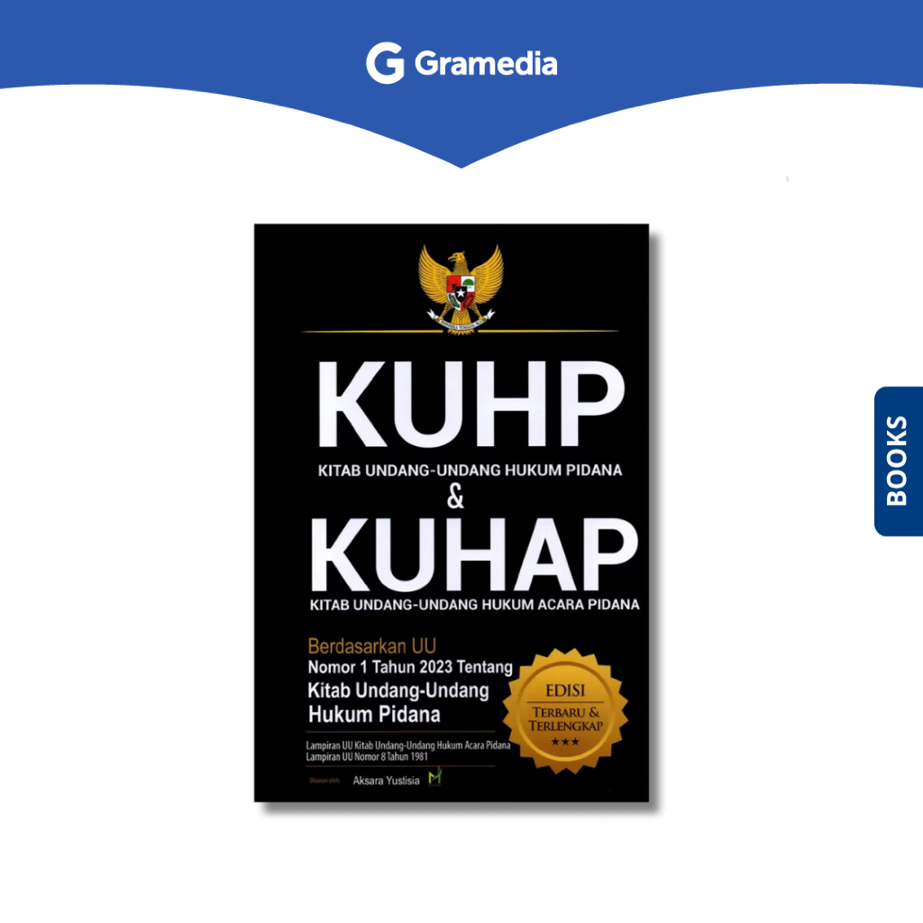 Endahratnasih67 - Gramedia Depok - Buku KUHP & KUHAP Lengkap - Original
