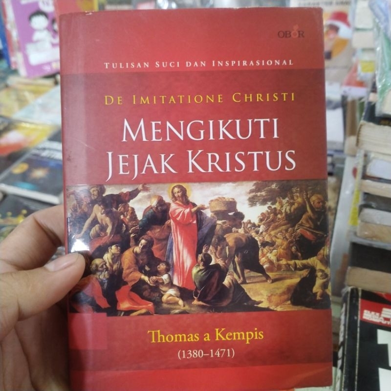 buku mengikuti jejak Kristus thomas a kempis 1380-1471 original