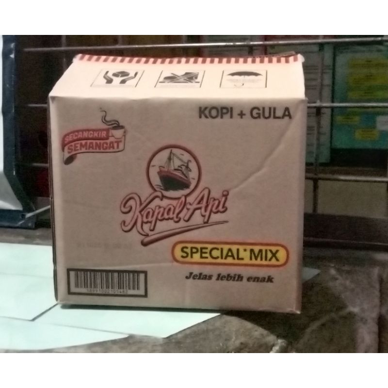 

Kardus Bekas Kopi Kapal Api Ukuran 27x23x23