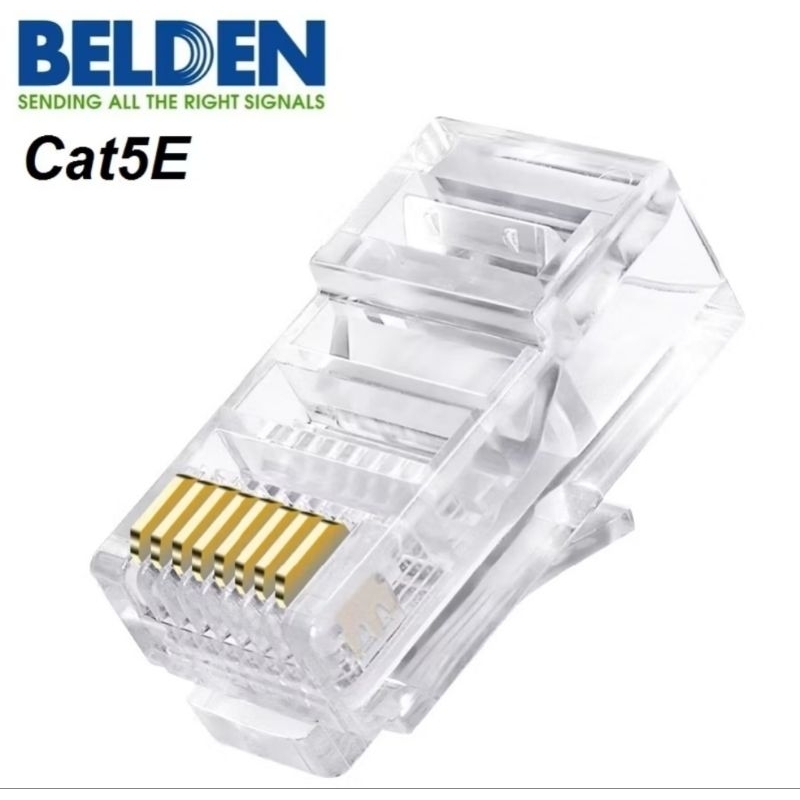 Belden Conektor Rj45 Cat5 Isi 50Pcs