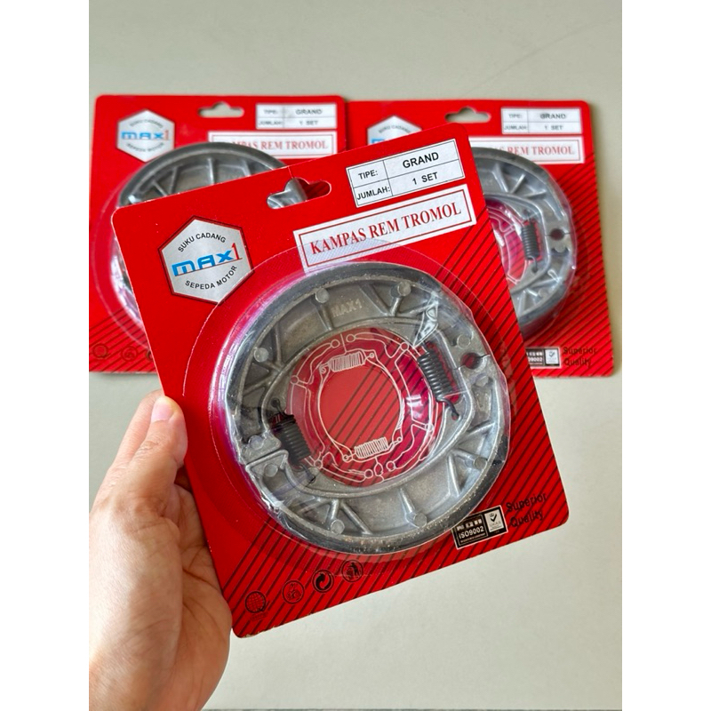 KAMPAS REM DEPAN/BELAKANG TROMOL GRAND SUPRA PRIMA ASTREA SUPRA FIT WIN (MAX1)
