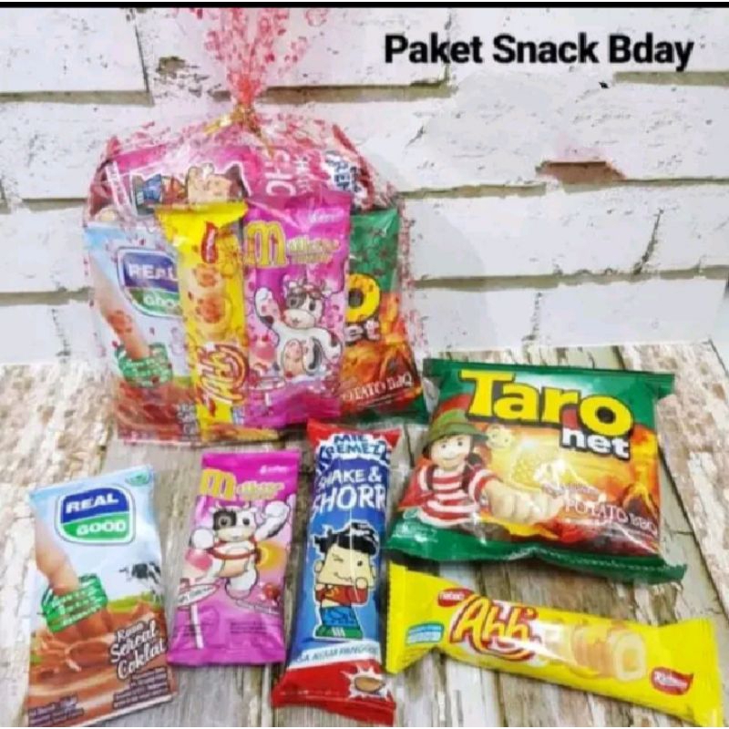 

60pcs Paket Snack Ulang Tahun / Hamper Ulang Tahun Anak