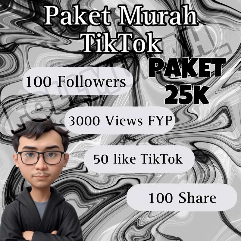 Paket Followers Tiktok Permanen / Followers Tiktok Aktif Murah / Followers tiktok aktif indonesia wo
