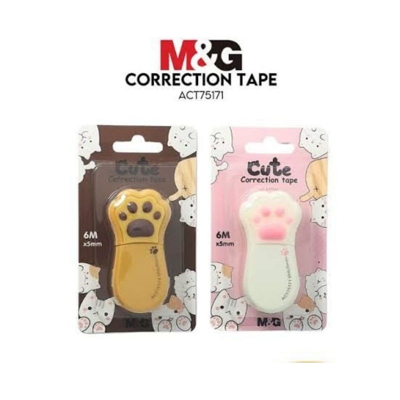 

CORRECTION TAPE ACT75171 M&G 6MX5MM / PITA KOREKSI CUTE M&G