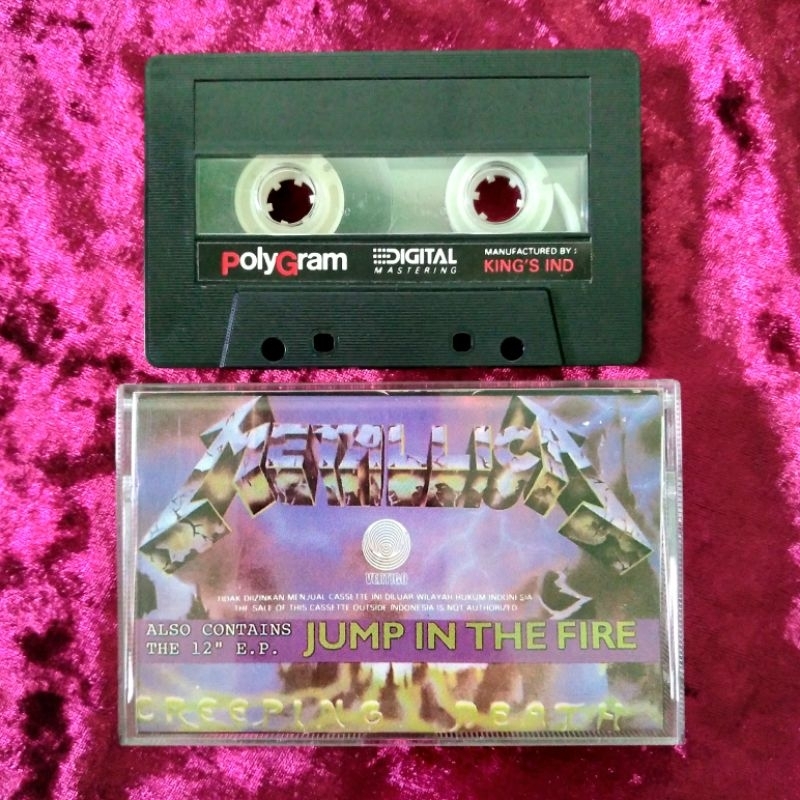 Kaset Metallica - Creeping Death / Jump In The Fire