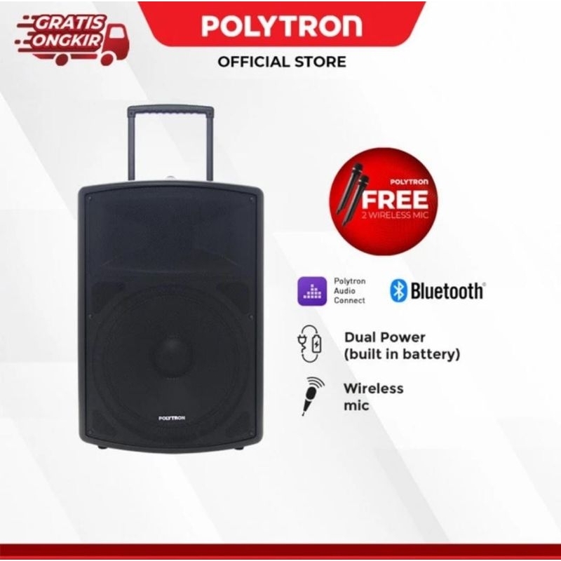 SPEAKER ACTIVE POLYTRON 15INCH PAS PRO15F3 SPEAKER POLYTRON
