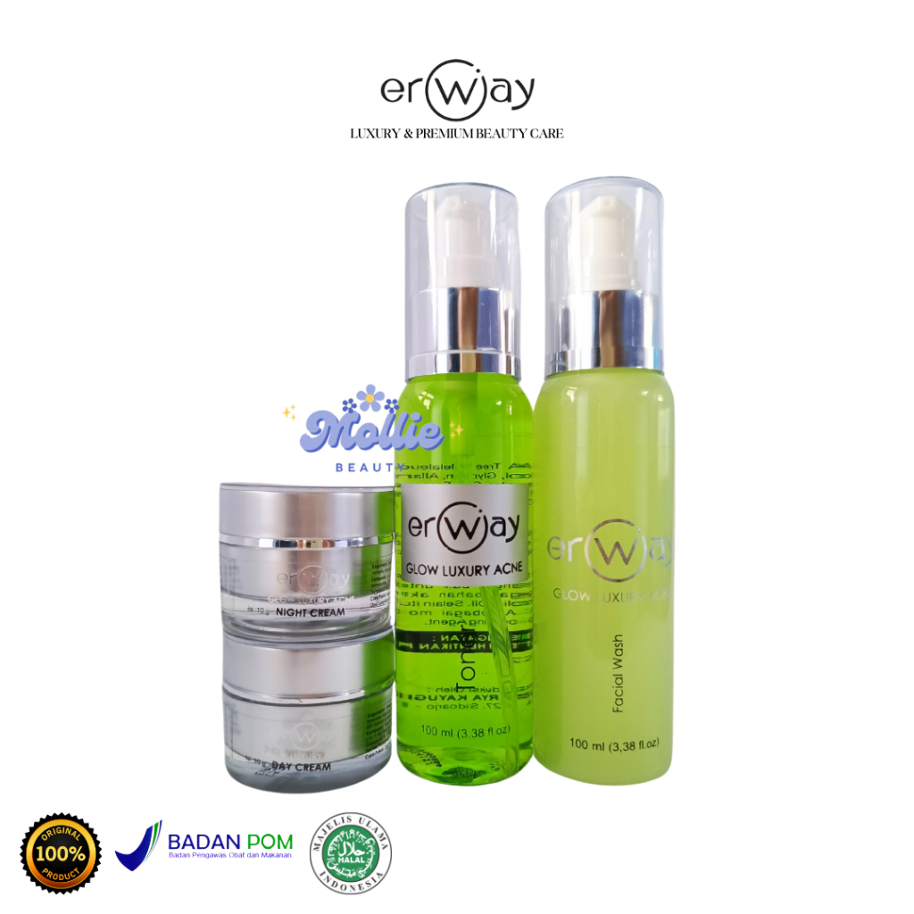 Molliebeauty | Paket Erway Glowing Lux Acne