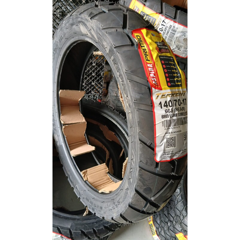 Ban 140 70 17 Aspira Premio Terreno Tubeless Untuk Motor Sport Ban Belakang Ban Aspira Premio Terren