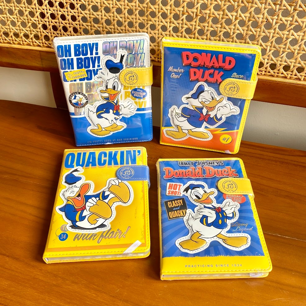 

Binder Notebook Buku Catatan Karakter Disney Donald Duck Buku Catatan Notebook Alata Tulis Harian Unik Lucu Gift Hadiah Kado