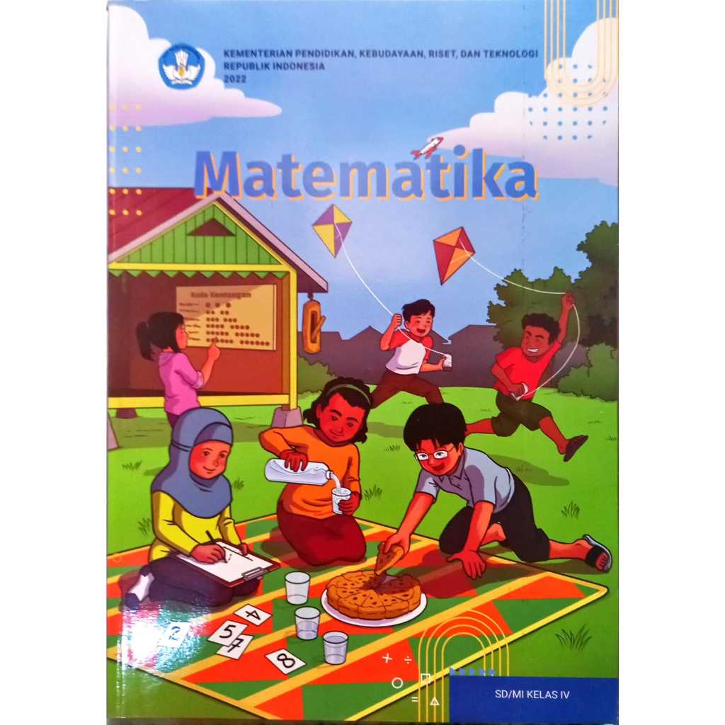 Buku (MTK) Matematika Kelas 4 Kurikulum Merdeka Non Lisensi Untuk Sekolah Dasar