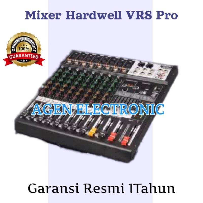 Mixer Hardwell VR8 PRO Original Hardwell VR8PRO - 8 Channel Bluetooth