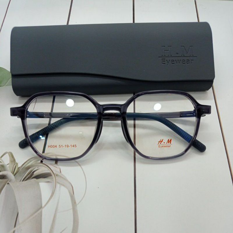 Frame Kacamata - H.M H004 Plastik