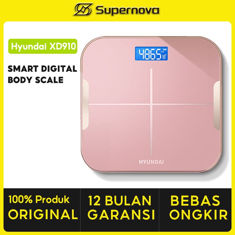 Supernova x Hyundai XD910 / XD915 Smart Digital Body Scale Timbangan Badan Digital