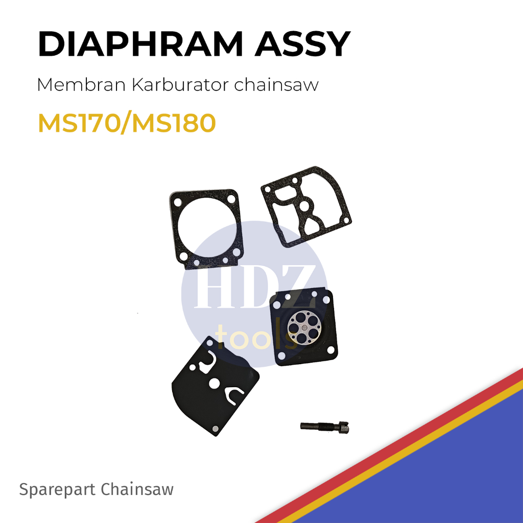Diaphram Assy Membran Karburator Chainsaw MS170 MS180
