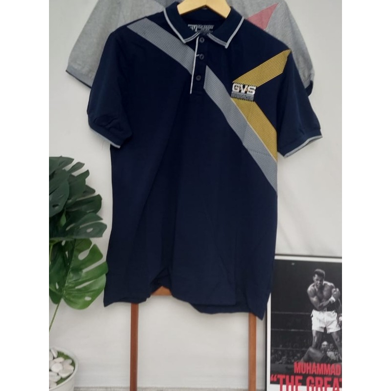 T-shirt Polo Goviboss / Kaos Kerah Goviboss / Kaos Goviboss "GVS" Ukuran XL - XXL