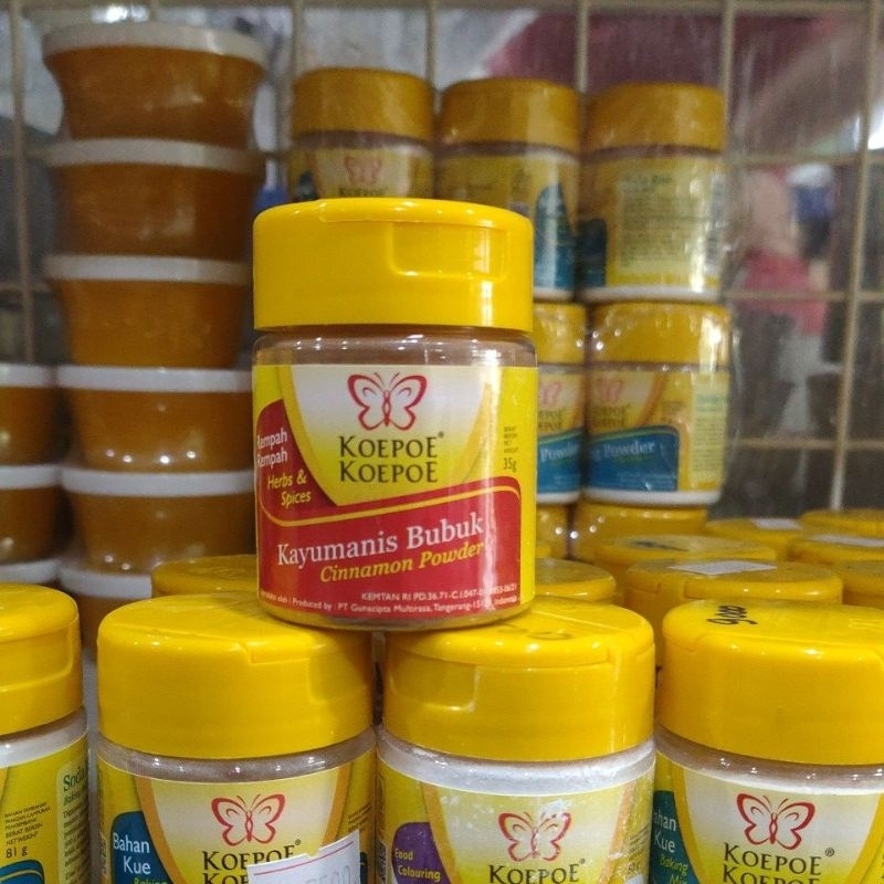 

Koepoe Koepoe KayuManis Bubuk (Cinnamon Powder) Kemasan 35gr