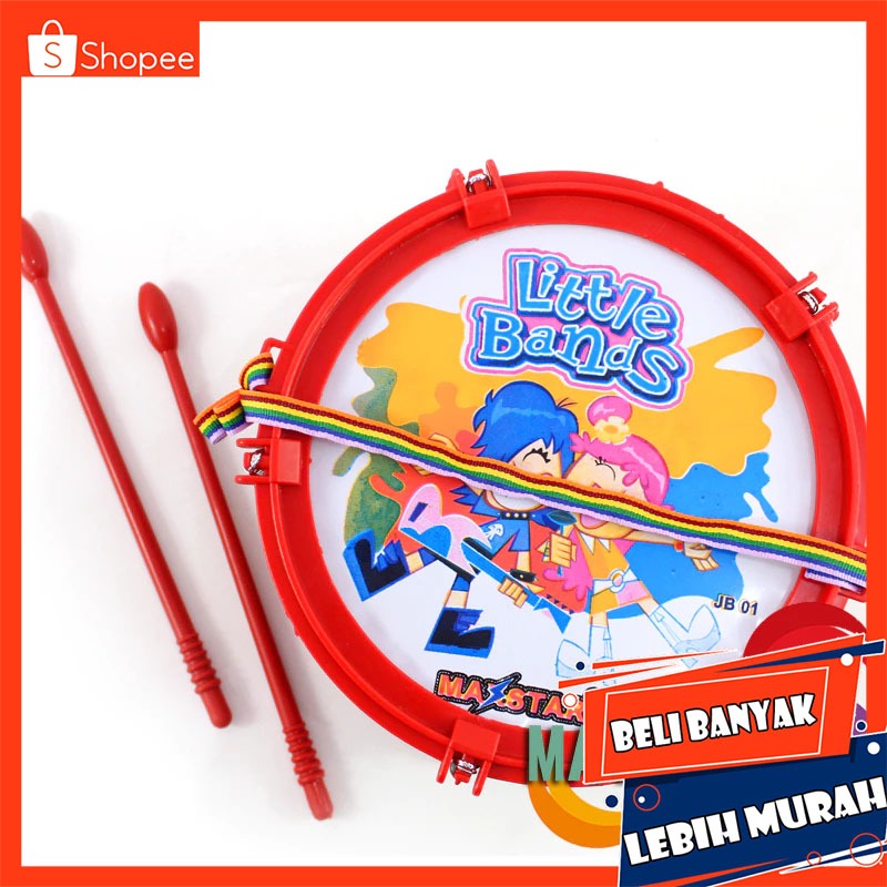 Mainan Anak Grosir Murah Drum Jb01 Little Bands Mainan Anak Musik Edukasi