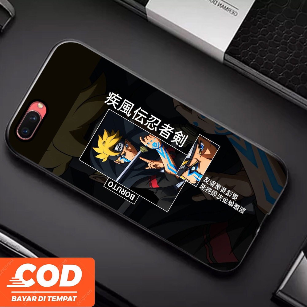 [A10] Uzumaki Naruto Captain America Marvel Custom Aesthetic Casing Oppo A3s Case Oppo A1K Unisex Ke