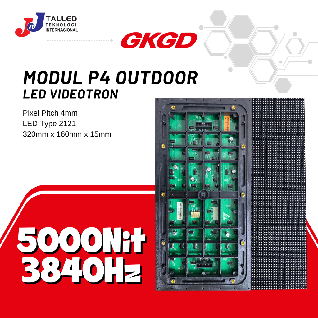 MODUL P4 RGB OUTDOOR VIDEOTRON GKGD 3840Hz
