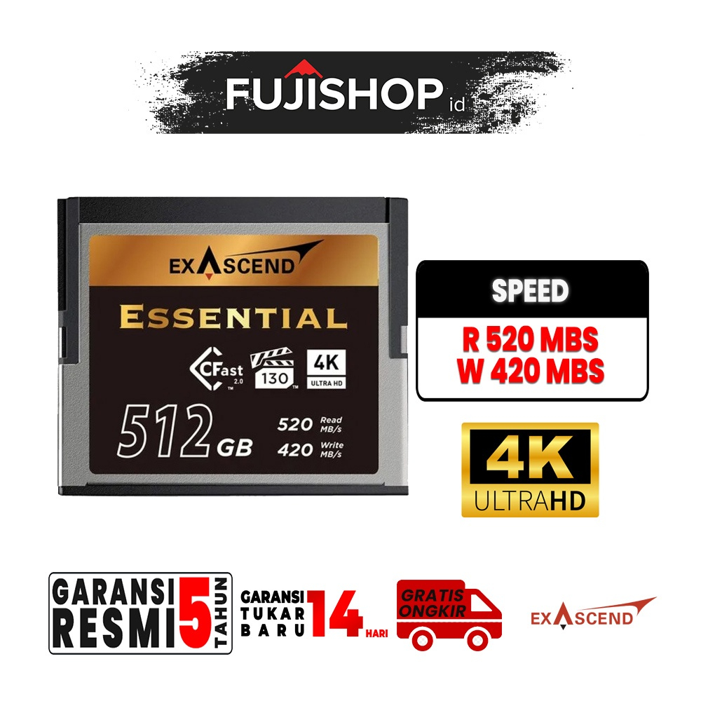 Exascend Essential CFAST 2.0 Series Memory Card