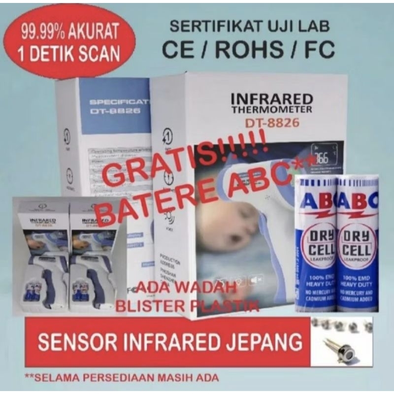 termometer pengukur suhu tubuh anak/ dewasa