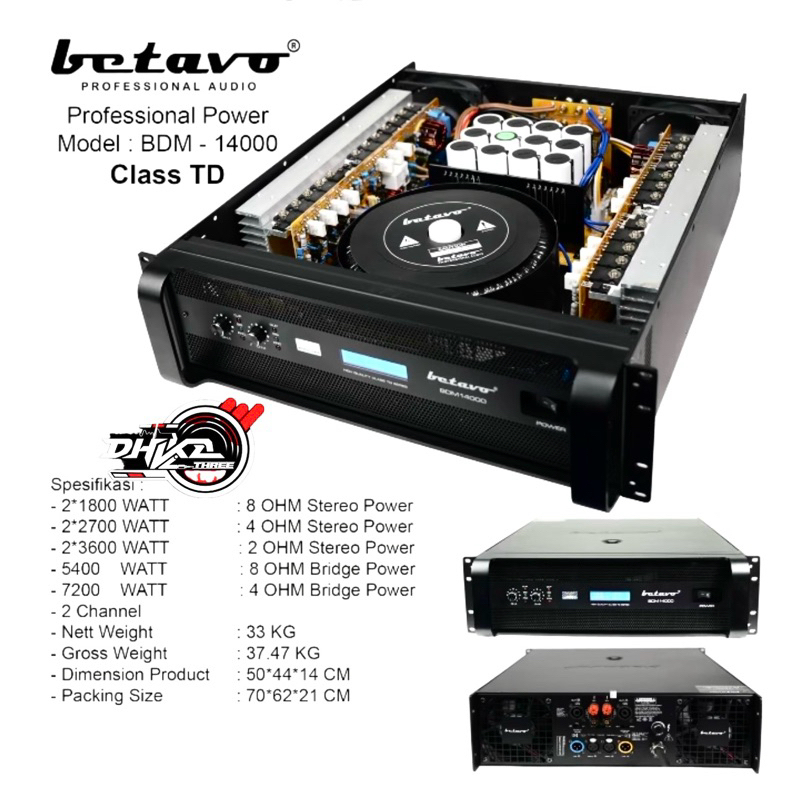 POWER BETAVO BDM 14000 CLASS TD / POWER BETAVO CLASS TD BDM 14000 CLASS TD / Power Betavo Class Td B