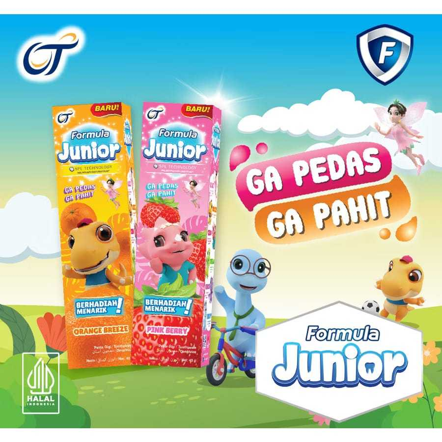 PASTA GIGI ANAK FORMULA/PASTA GIGI ANAK FORMULA JUNIOR/ODOL ANAK FORMULA