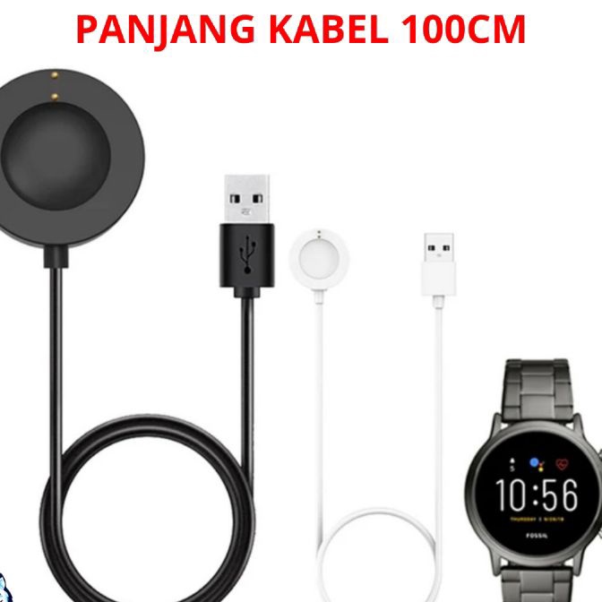 KP8 KABEL USB CHARGER FOSSIL GEN 4 5 6 Q 5E SPORT DIESEL EMPORIO ARMANI MICHAEL KORSE MK DOCK CABLE 