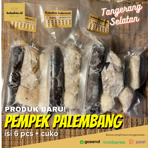 

Pempek Palembang isi 6 + Cuko by Kebakto Indonesia