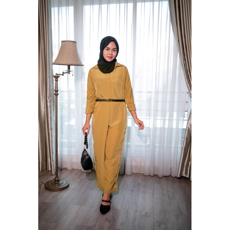 Fashion Jumpsuit Pakaian Wanita Jumsuit Jumpsuit Wanita Jumsuit Wnta Baju Kodok Cwk Baju Kodok Kekin