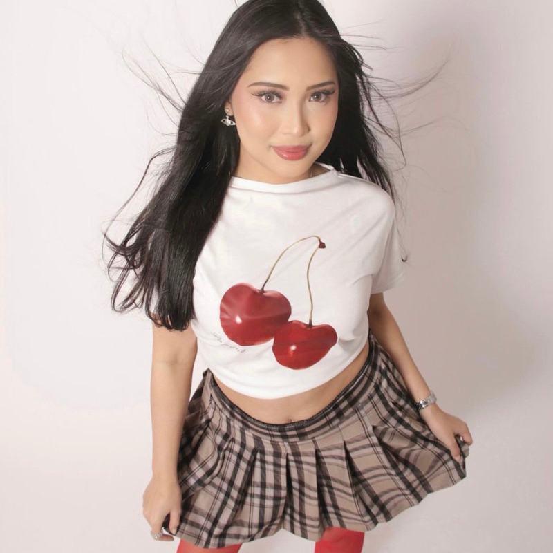 New Cherry Baby Tee by Pamana