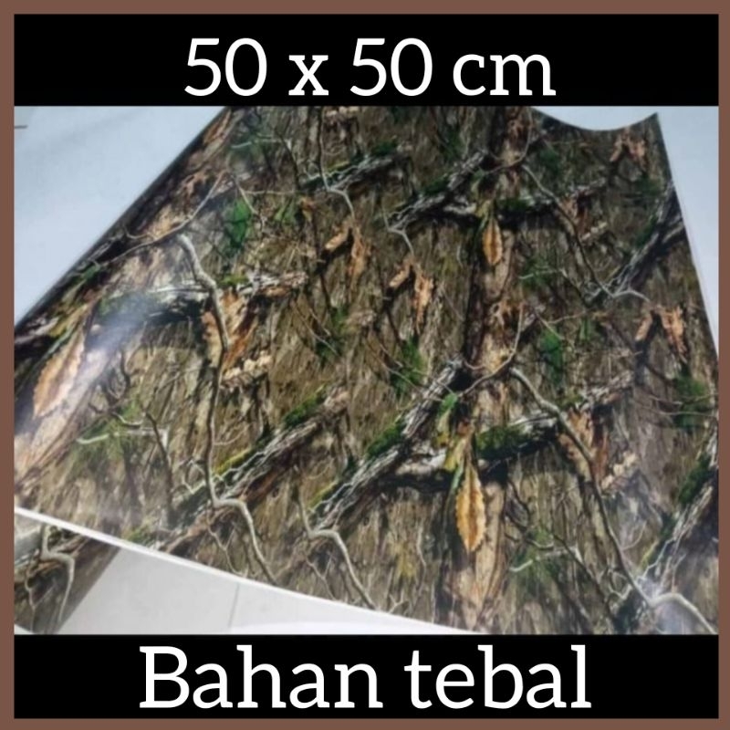 

STIKER CAMO MOSSYOAK DNA UKURAN 50X50 CM PEREKAT KUAT DAN MOTIP TIDAK MUDAH LUNTUR