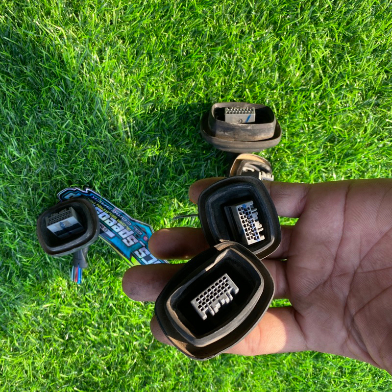 Soket spedo 16 pin ninja mono, vixion,vario150 led,cb150r old,mp mono,verza original