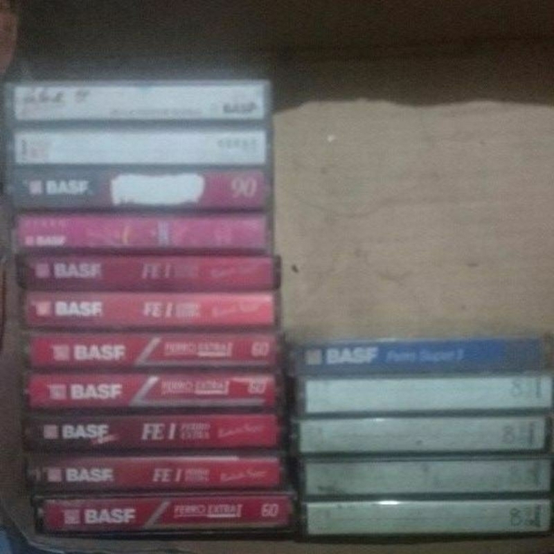kaset kosong / kaset blank / kaset pita untuk rekaman