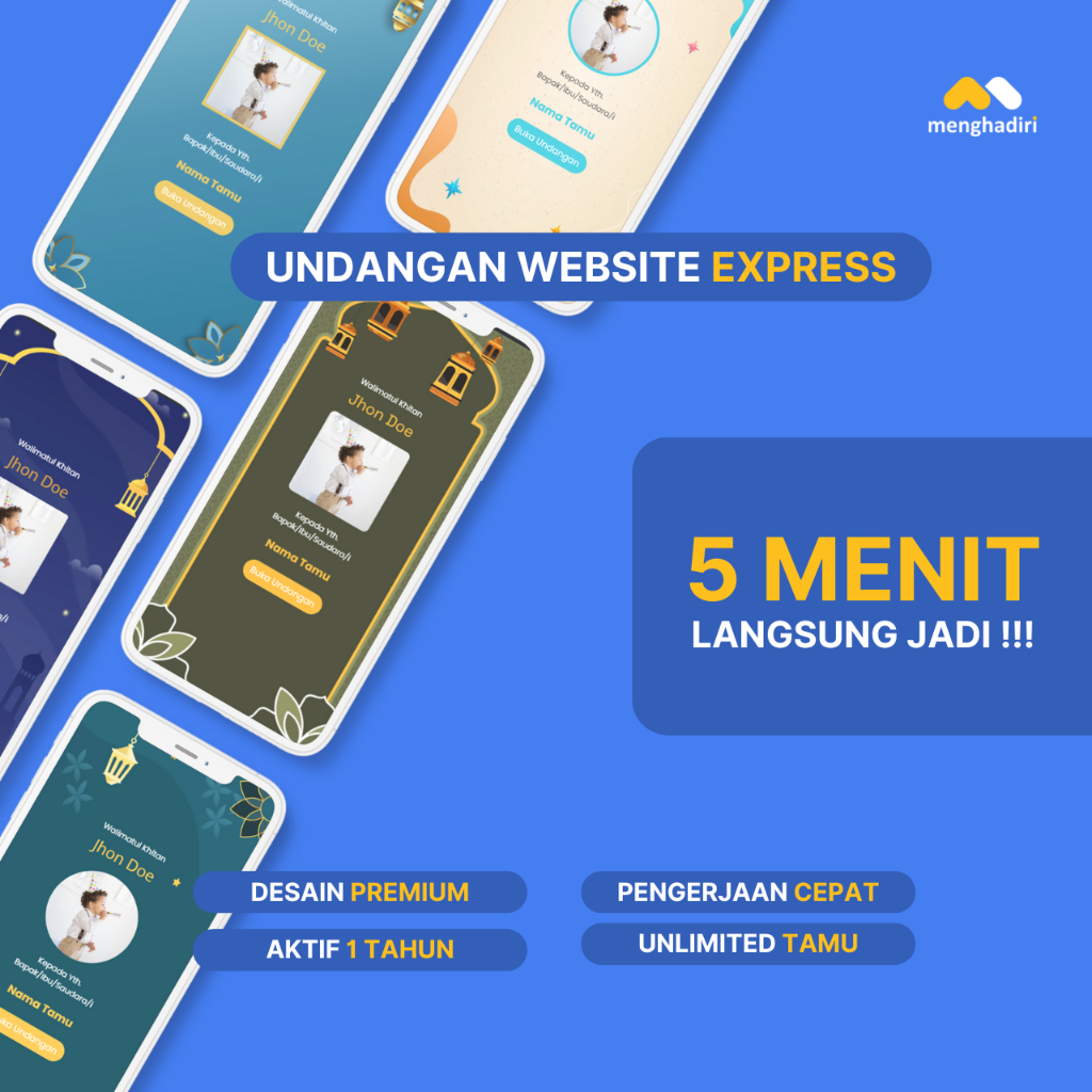 Undangan Aqiqah Digital | Undangan Aqiqah Website