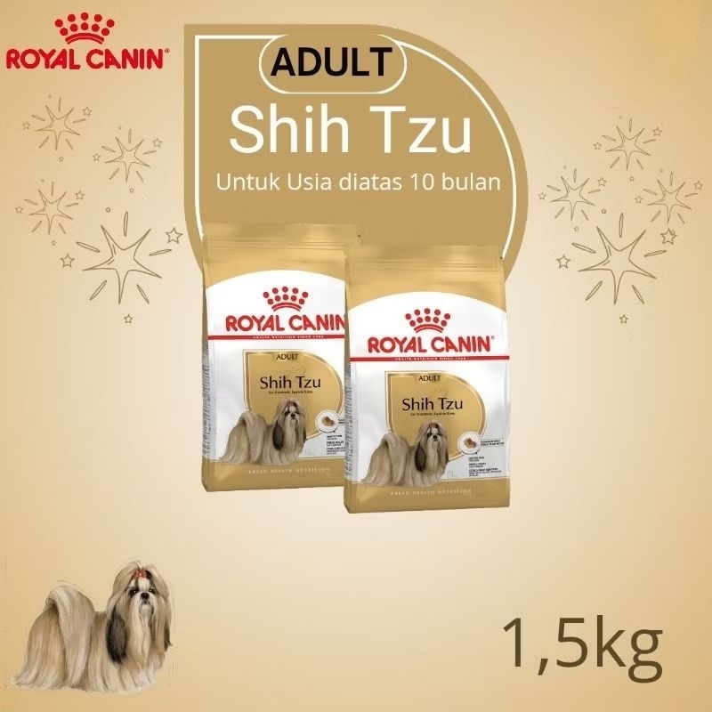 Royal Canin Shih Tzu Adult Makanan Anjing Dewasa  Shih Tzu 1.5KG
