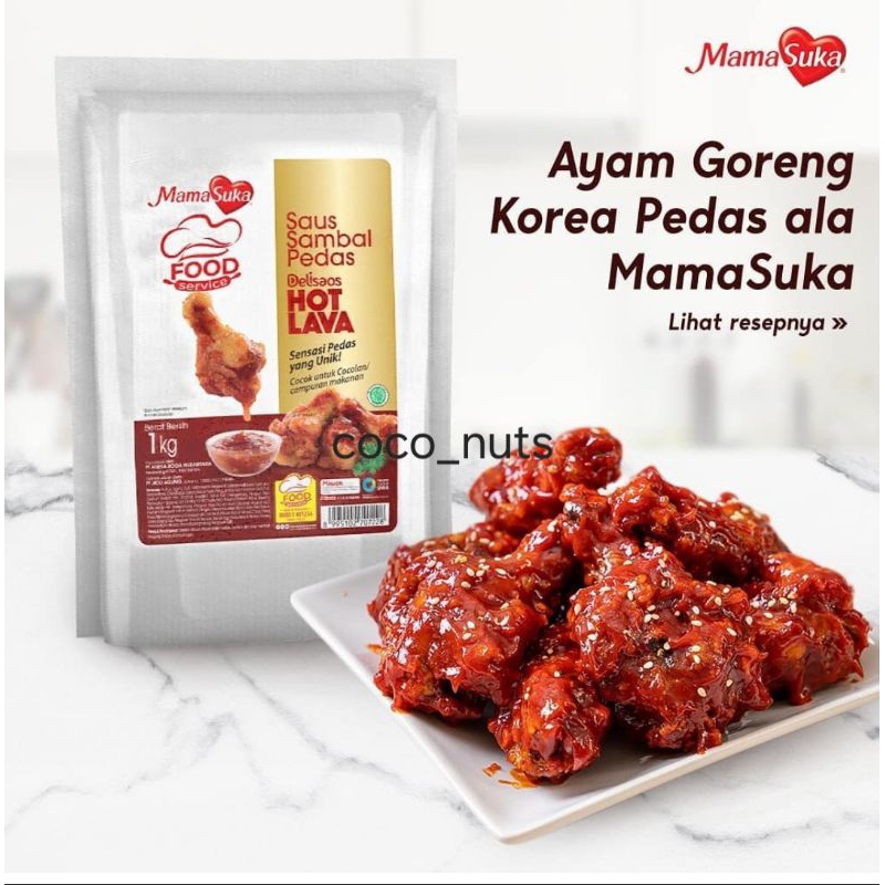 

Mamasuka Delisaos Hot Lava 1 Kg