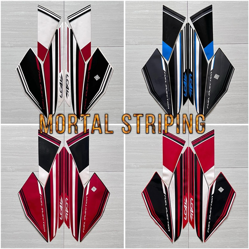 STIKER STRIPING MOTOR YAMAHA VIXION ADVANCE 2015 2016