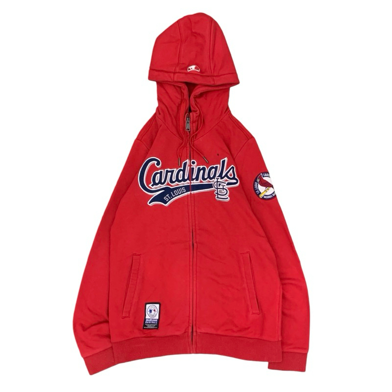 ZIPPER HOODIE MLB CARDINALS