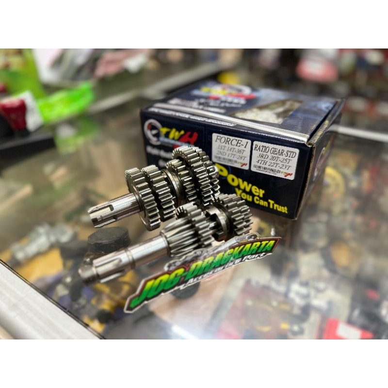 GEAR GIR RASIO F1ZR FORCE1 FIZ TWH RACING 116 STD ROAD RACE BEBEK 2T SLEEP ENGINE 14/36