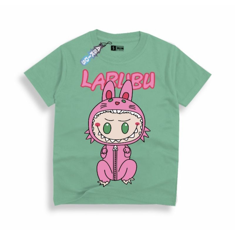 kaos anak Labubu/baju anak Labubu/kaos anak viral labubu/baju anak viral labubu